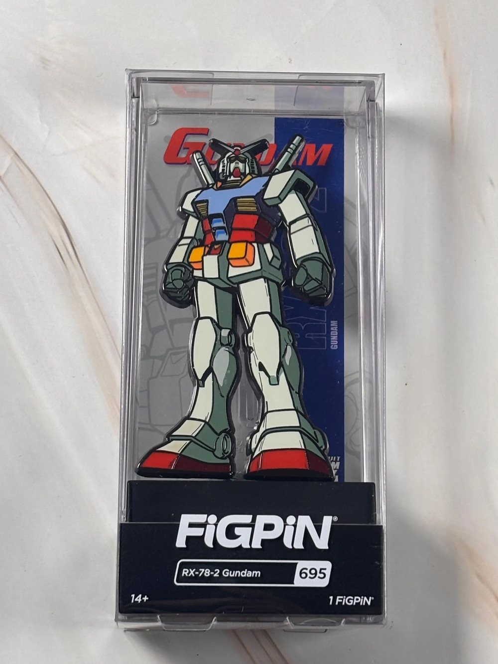 FiGPiN Gundam RX-78-2 Gundam #695 New Collectible Enamel Pin
